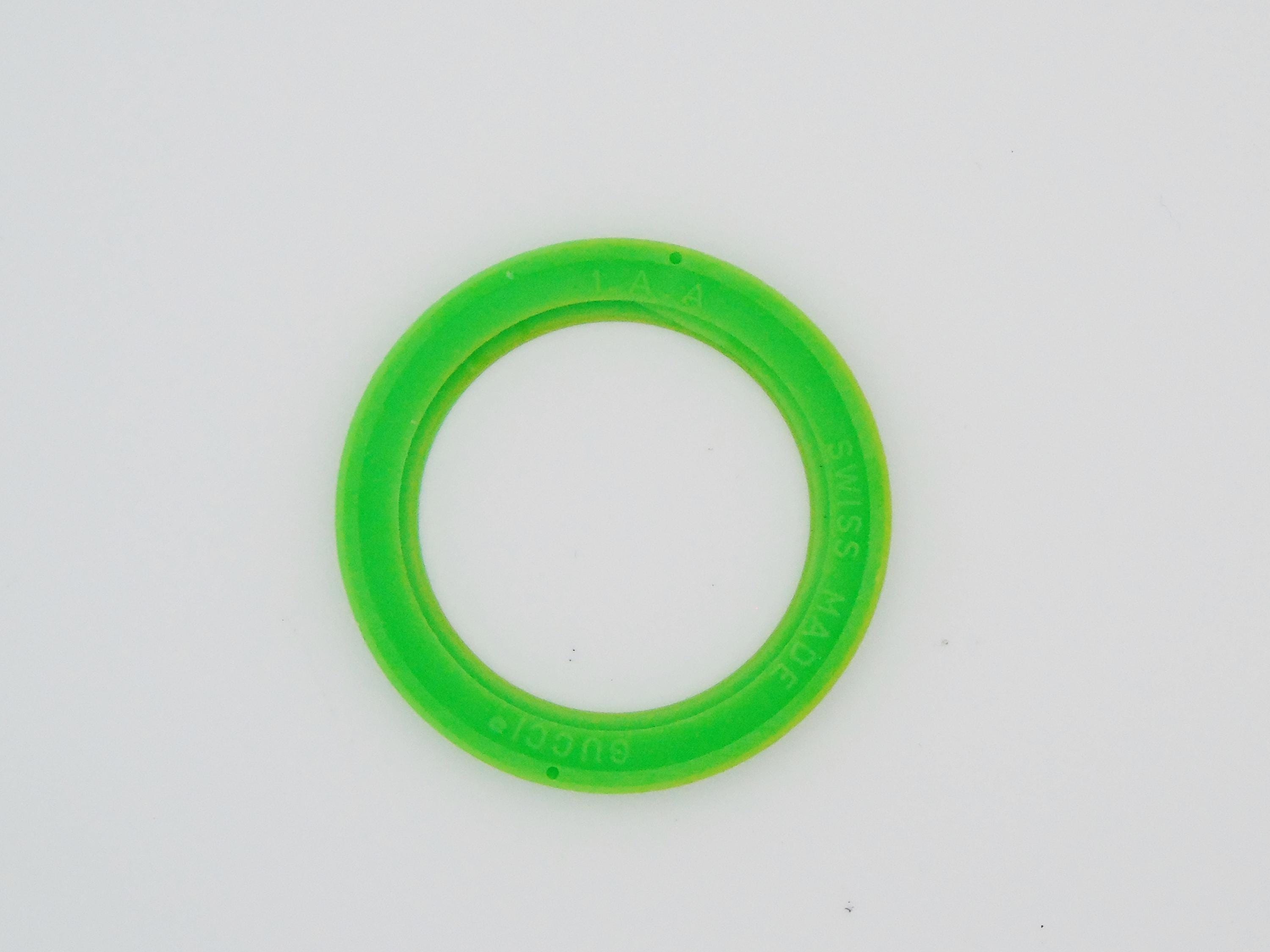 Genuine Gucci Watch Bezel – Green Plastic, Fits 1100 & 11/12  display picture 3