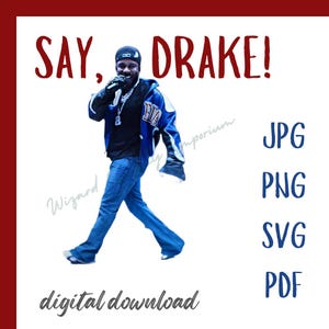 Sprich Drake Kendrick Lamar Digitaler Download | JPG - PNG - SVG | Laptop Aufkleber