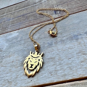 Marbas Inspired Lion Amulet Necklace