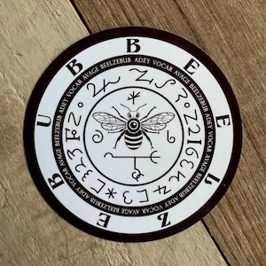 Beelzebub Sigil Sticker Decal (Water Resistant)