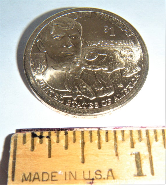 2018 Native American Dollar Jim Thorpe US Mint Coin 