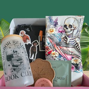 Mystery Horror Book Box: Tumbler, Tote, & Spooky Treats