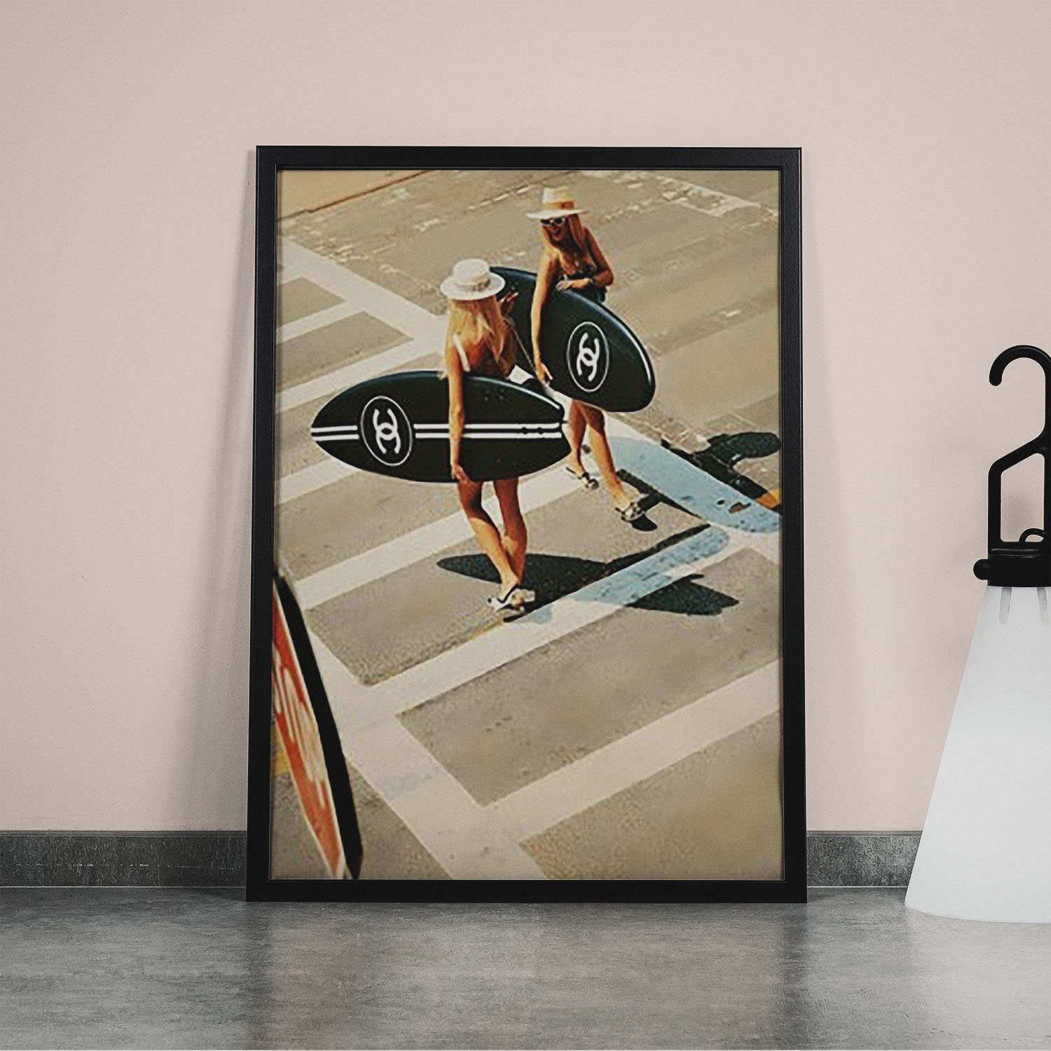 CHANEL アートポスター(フレーム付) サーフ マリン