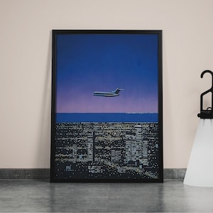 Arte de parede emoldurada vintage de Hiroshi Nagai, pôster retrô japonês, impressões de arte de parede, arte de decoração de parede, presente, pôster vintage emoldurado/sem moldura