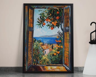 開いた窓のアンリ・マティスの版画、アンリ・マティス風フォーヴィスム