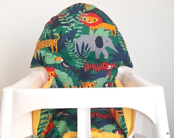 IKEA Antilop High Chair Cushion Cover / Highchair Cover Ikea Antilop High Chair Support Pad, Cushion Cover, Comforter