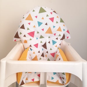 IKEA Antilop High Chair Cushion Cover / Highchair Cover Ikea Antilop High Chair Support Pad, Cushion Cover, Comforter