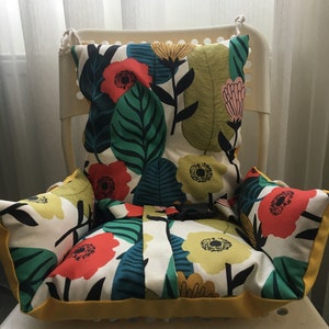 High Chair Cushion Cover / Highchair Cover