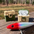 Fishing Tackle Box AirPods 4 Case - Outdoor Angler Edition - Secure Latch Design - Tackle Box - Fishing Lover - Bass fishing - Angler Gift