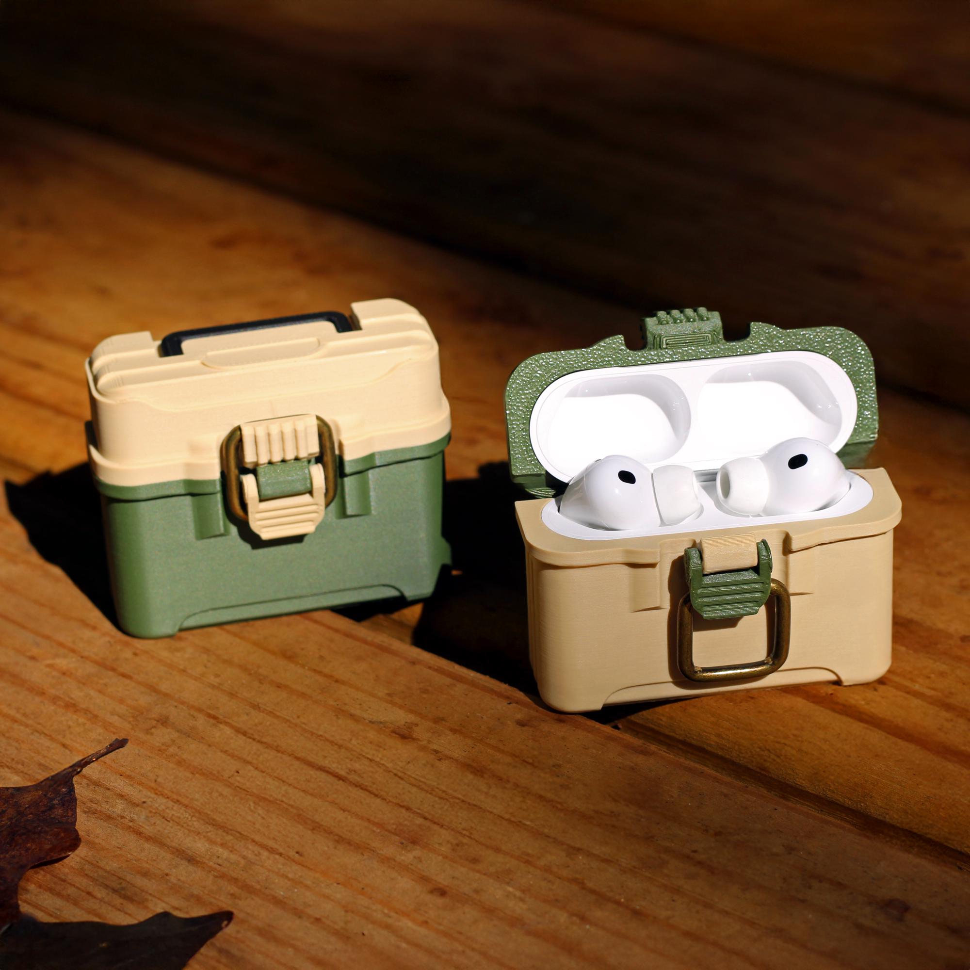 フィッシングタックルボックス AirPods Pro 3 ケース - アウトドア