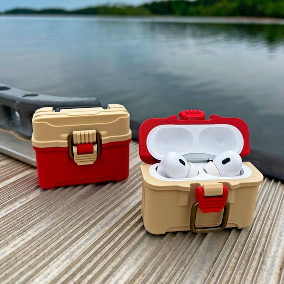 Fishing Tackle Box Airpods Pro 1&2 Case - Outdoor Angler Edition