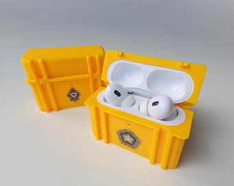 スマホケース・テックアクセサリーその他 OFF-WHITE | GRAPHIC BELT AIRPODS PRO CASE BLACK & YELLOW Off-White(オフホワイト)のメンズ スマホケース・テック