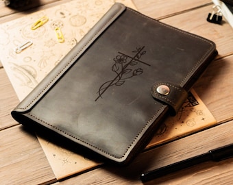 Leather Book Cover, Custom Leather Bible Cover, Bible Case for Men and Women, Handmade Bible Cover, Leather Book Sleeve,Leather Bible Sleeve