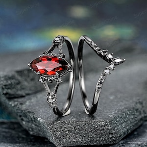 Ring red diamond shop