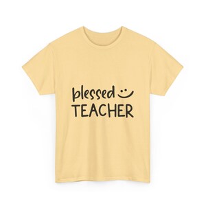 Blessed Teacher T-Shirt, Educator Gift, Teacher Appreciation Shirt, Thank You Teacher Tee, Back to School Apparel