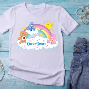 Care Bears Svg, Care Bears Png, Born To Care Svg, Born To Care Png, Care Bears Clipart, Nobody Cares Like a Bear SVG, Care Bears Sublimation image 3