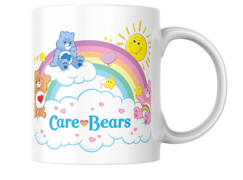 Care Bears Svg, Care Bears Png, Born To Care Svg, Born To Care Png, Care Bears Clipart, Nobody Cares Like a Bear SVG, Care Bears Sublimation image 2