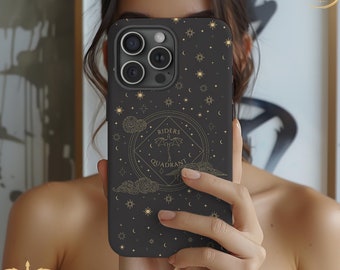 Fourth Wing iPhone Case Dragon Riders Quadrant Basgiath Onyx Storm Fourth Wing Fan Gift Idea iPhone 15 Pro Max iPhone 14 Plus Fantasy Book