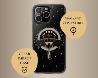 Vierte Flügel MagSafe Dragon Handyhülle Tairn Andarna Fantasy Onyx Storm Fan Merch Geschenk Yarros Romantasy Buch iPhone 17 Pro Max iPhone 16+
