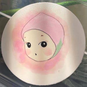 Peach Sonny Baby Sticker