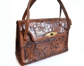 El Corzo Hand tooled leather bag