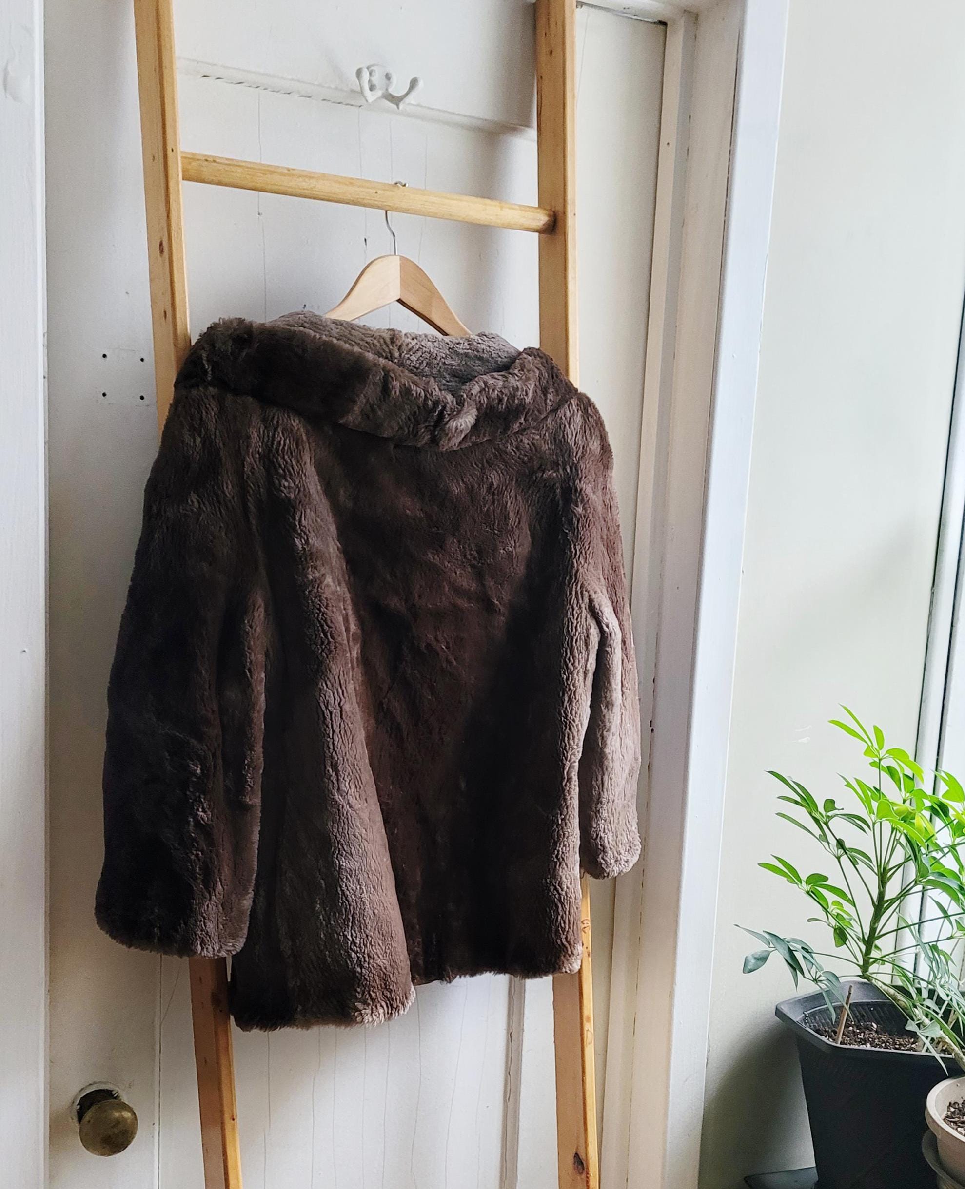 Short Beaver Coat - Etsy Short Beaver Coat - Etsy