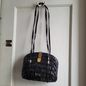 2023 Fashion Straw Bag Luxury Designer Striped Handbag Retro