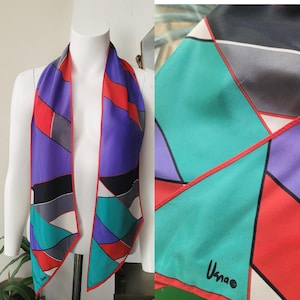 希少 デザインブック掲載 Vera Numan スカーフ レア ヴェラニューマン ヴェラニューマン Vera Neumann | peartreemarket