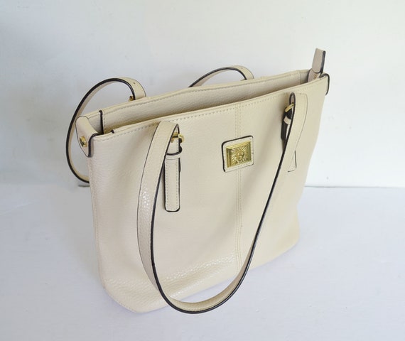 anne klein white purse