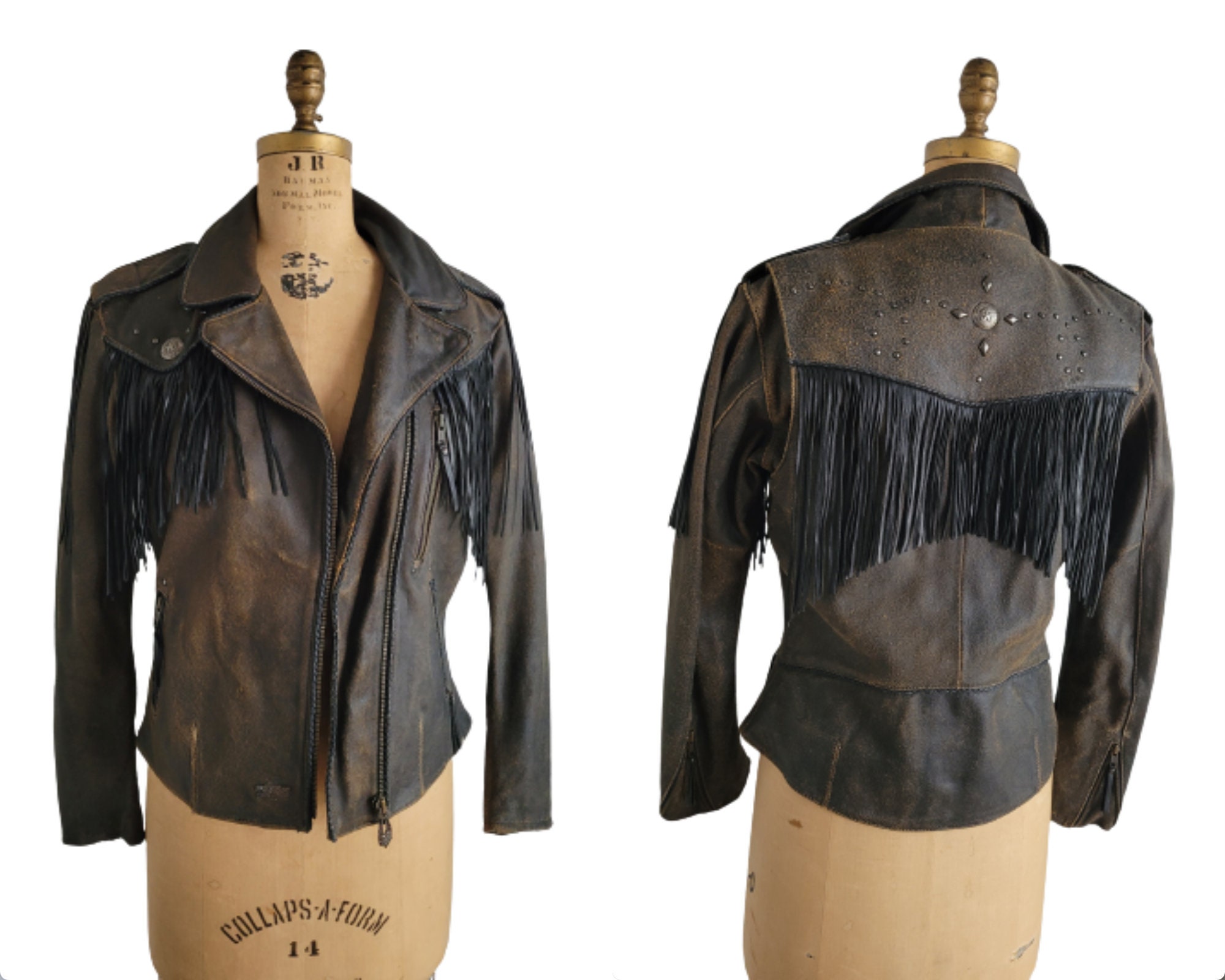 Gypsy Leather Jacket - Etsy