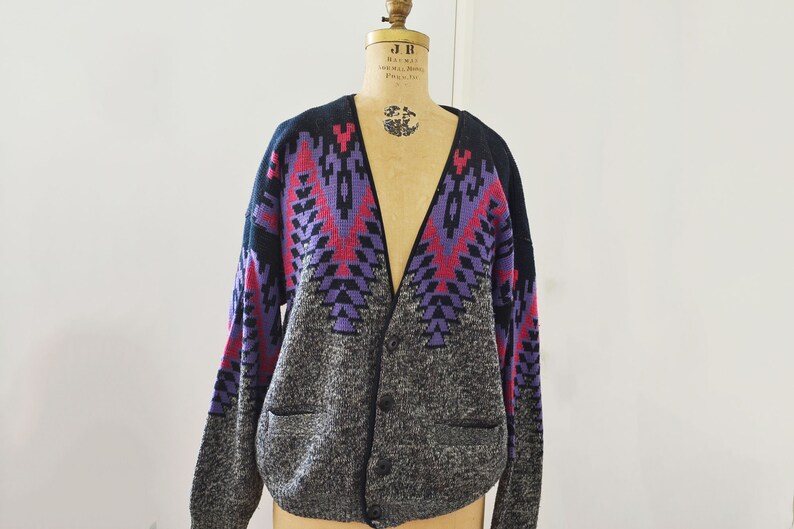 vintage grandpa cardigan