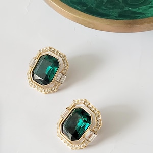 Boucles d&#39;oreilles Oscar de la Renta