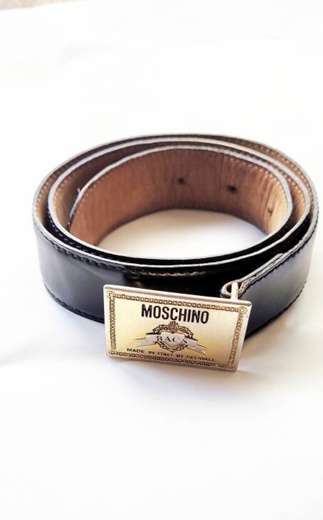 Moschino vintage belt discount