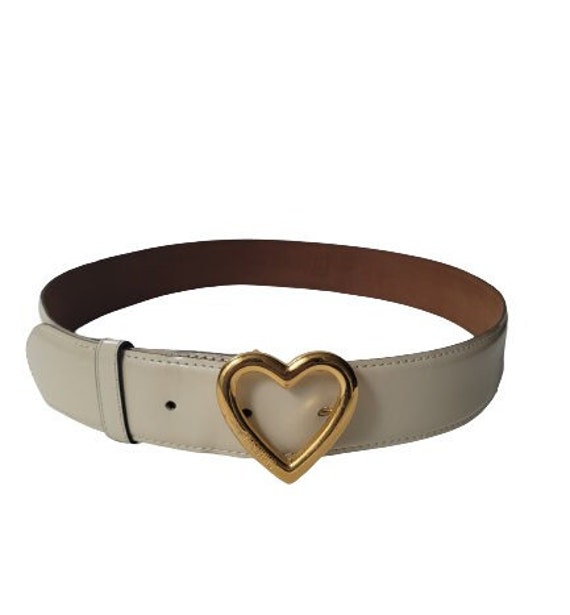 Black moschino belt hotsell