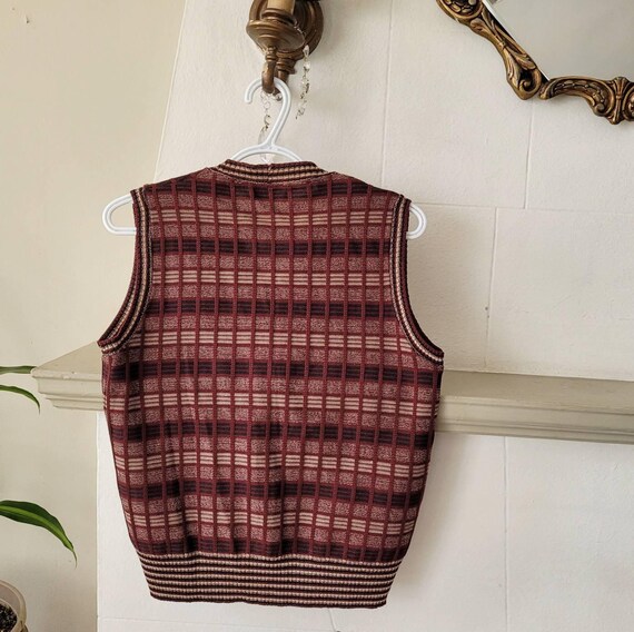 Vintage  Jaeger waistcoat vest  grandpa sweater - image 4