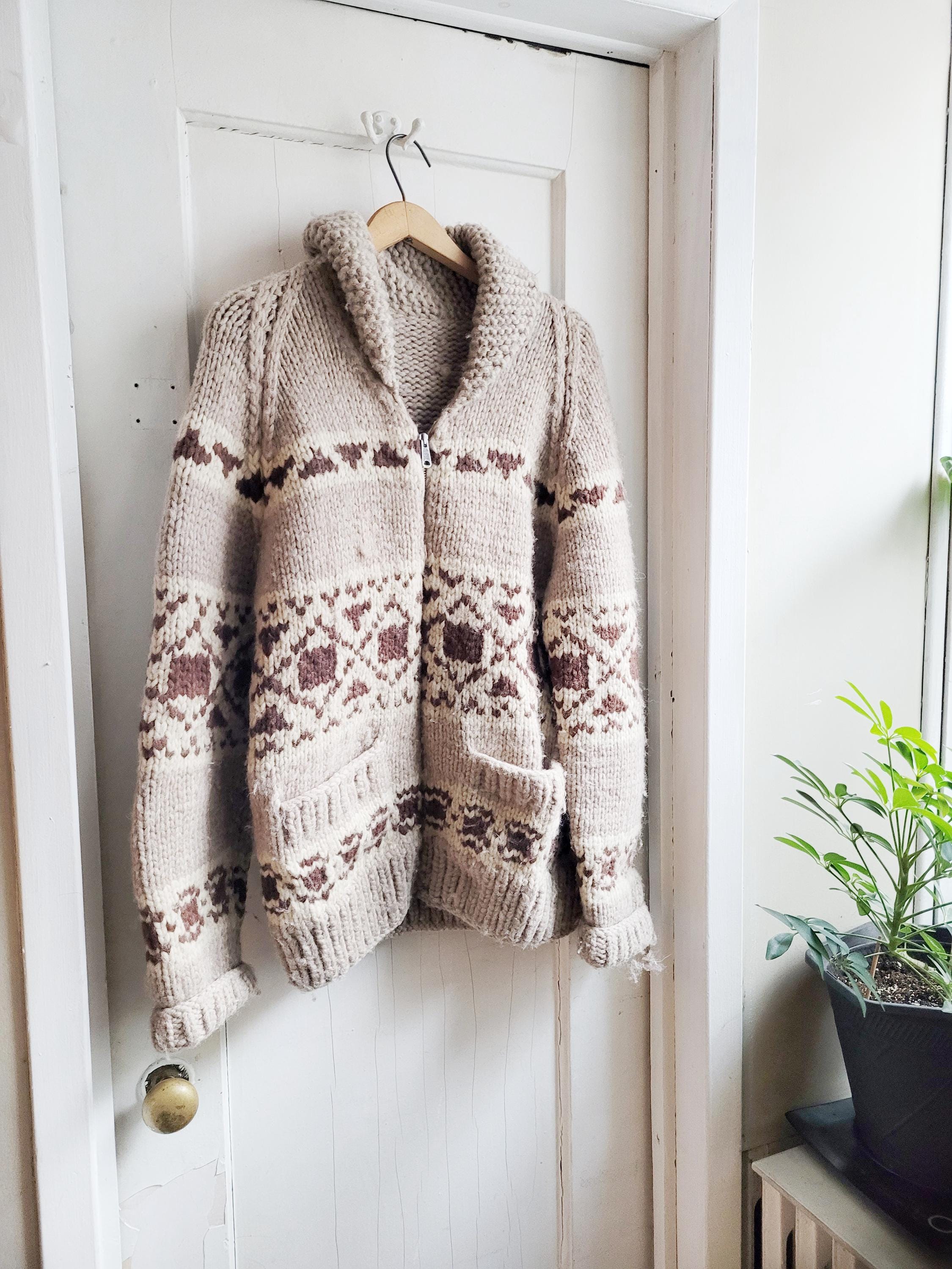 Cowichan Sweater Xl - Etsy Cowichan Sweater Xl - Etsy