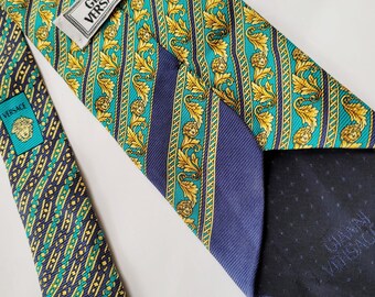 Vintage Gianni Versace Silk Tie Necktie