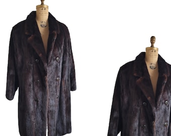 Mens Mink Fur coat size L made in Canada