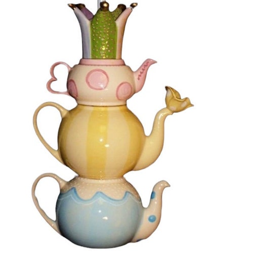 Tea Party Teapot Lamp Etsy