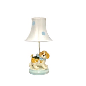 Puppy Dog Lamp -  Child's Lamp -  Kids Room Lighting