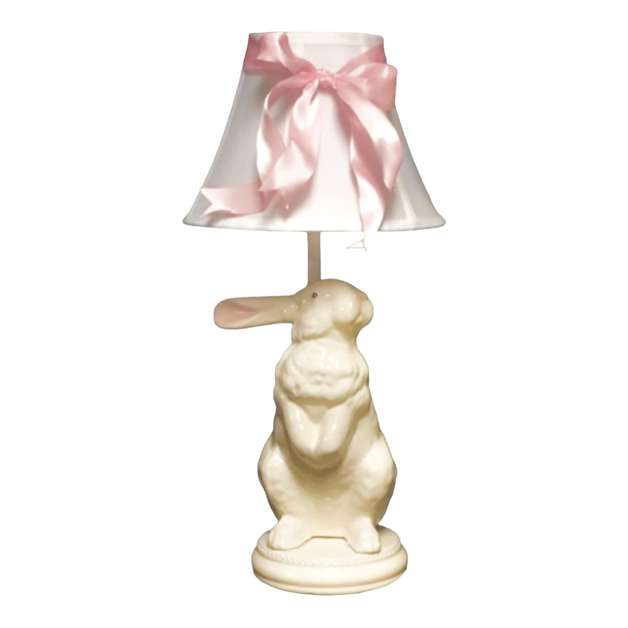 Willdoak Bunny Table Lamps, 15.7" Gold Rabbit Lamp for 15.7