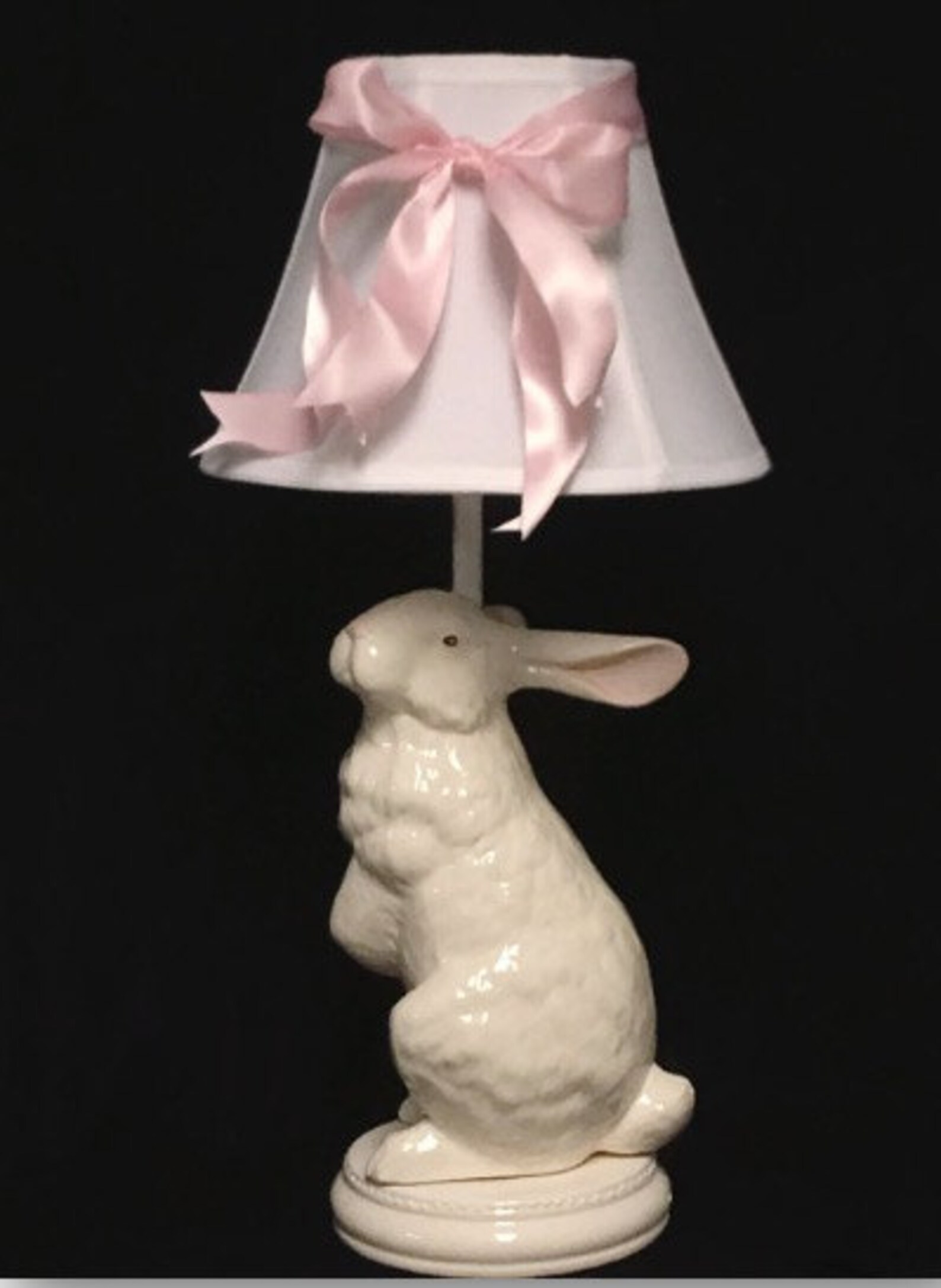Garden Bunny Lamp Etsy