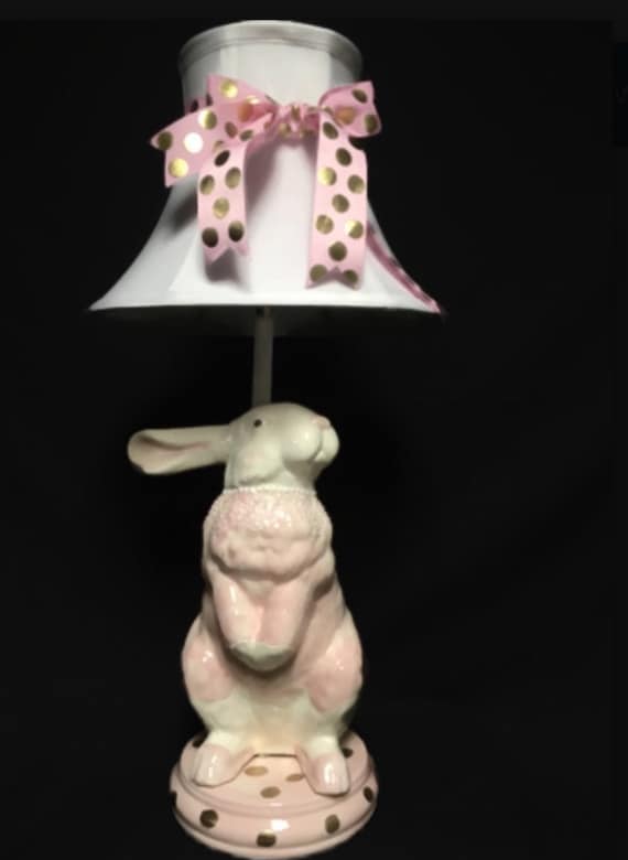 bunny lamp for nursery