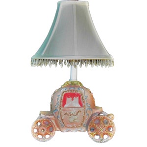 Cinderella Carriage Princess Lamp - Princess Decor