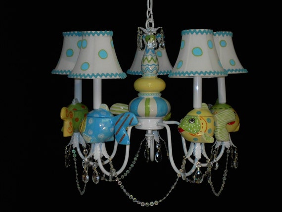 Kids Lighting Under The Sea Theme Fish Chandelier Kids Lighting Under The Sea Theme Fish, Under The Sea Chandelier