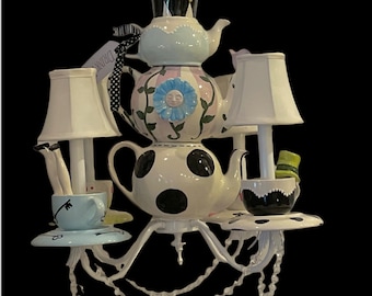 Alice In Wonderland Tea Party Chandelier