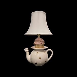 Teapot Cupcake Lamp/Custom Colors
