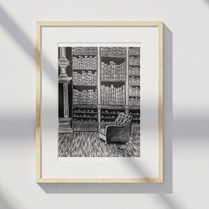 Library Study Art Print
