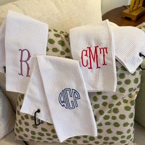 Embroidered Golf Towels