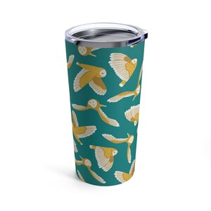 Owl Flight Tumbler 20 oz image 4